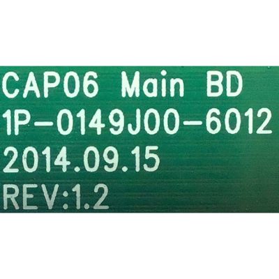 MAIN PARA TV VIZIO 4K UHD SMART TV / NUMERO DE PARTE 0160CAP09E00 864 / 1P-0149J00-6012 / 0160CAP09E00 / CAP06 / PANEL S800FUA-1 / MODELO M80-C3 / M80-C3 LFTRSA / M80-C3 LFTRSAXR - Imagen 2